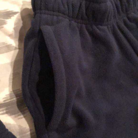 NWT Free Assembly fleece joggers navy blue size Extra small - Picture 4 of 5